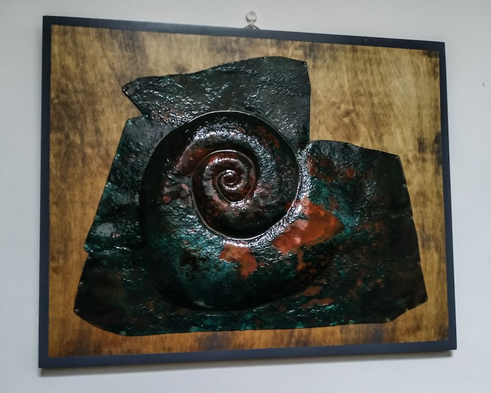 Andreucetti Fossil in Green 
