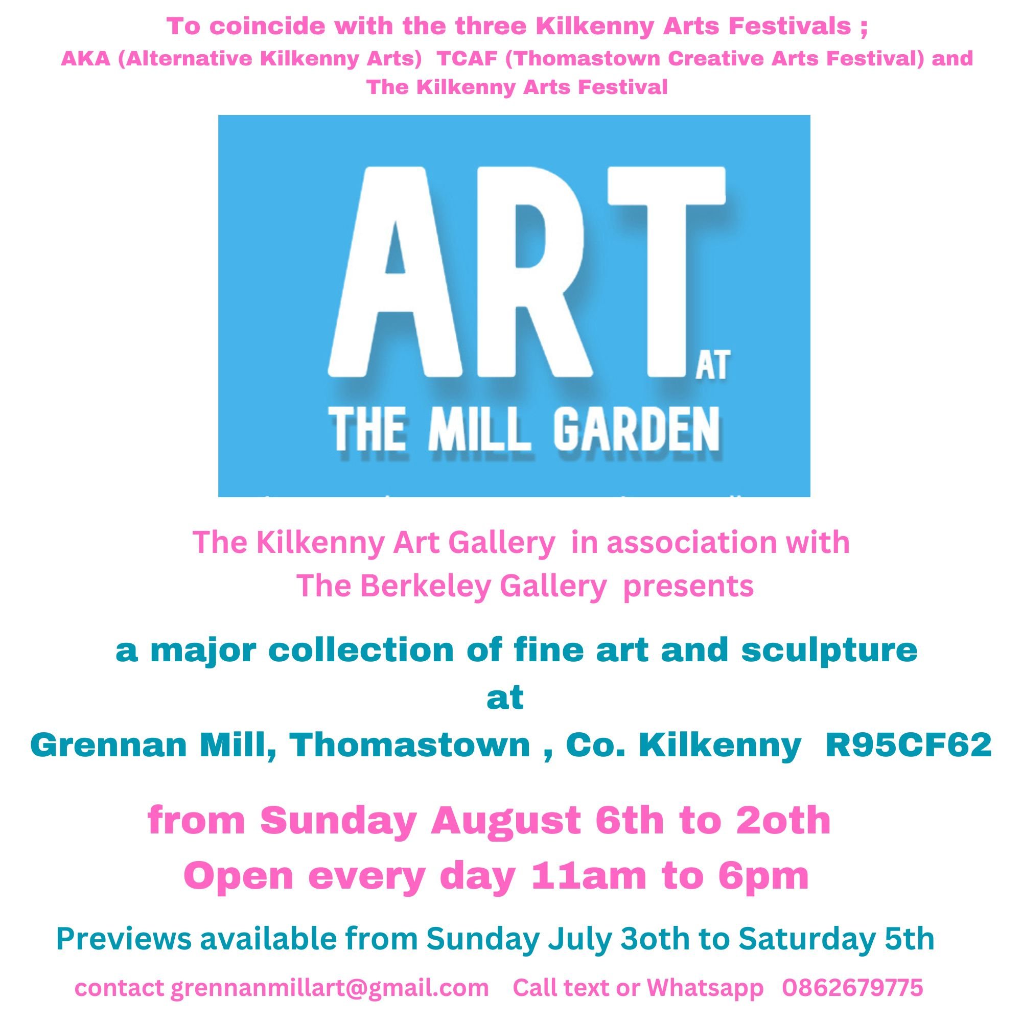 Exhibition Kilkenny Andreucetti 2023